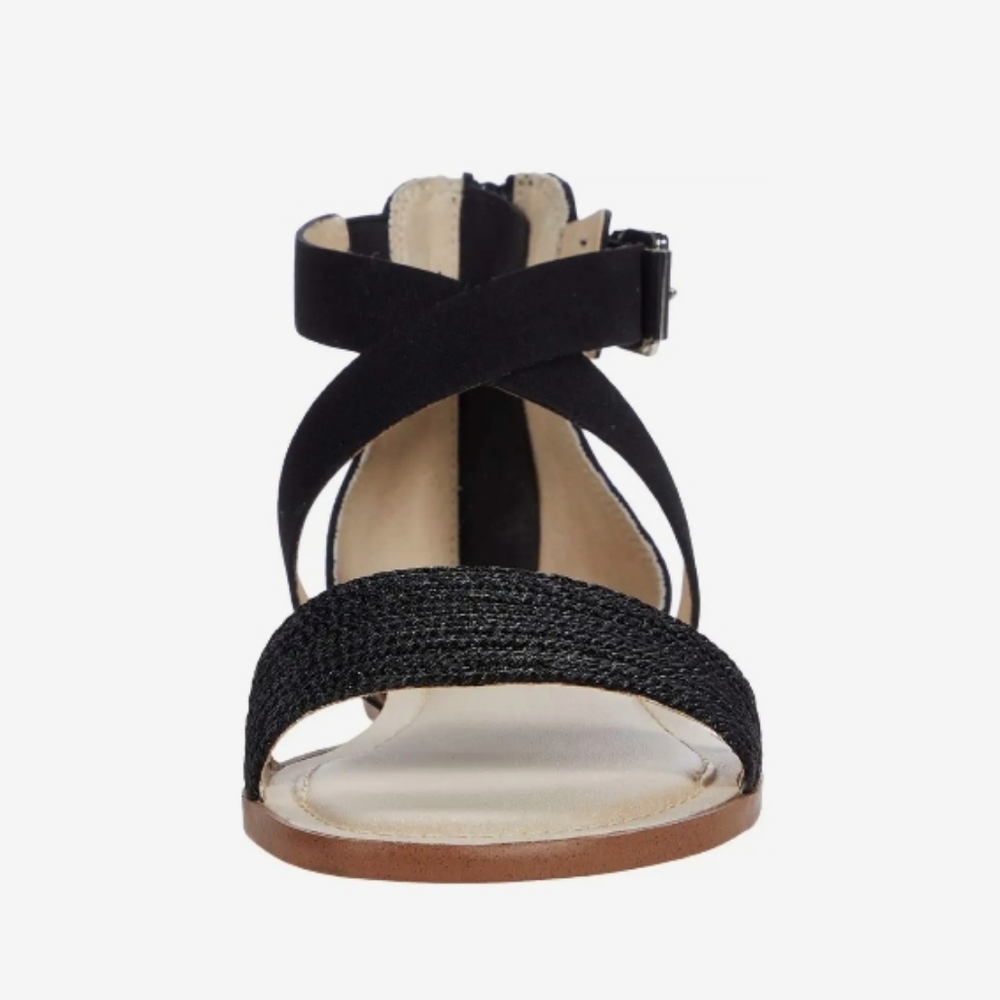 Lifestride Riley Strappy Sandals Black 9 - Picture 6 of 9